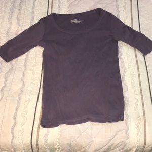 Purple Mossimo half-long sleeved top